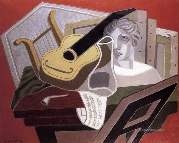 1926 Pintura al %C3%B3leo - La mesa del músico 1926 Juan Gris
